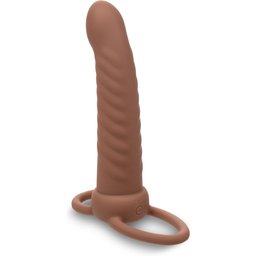 Dong Strap Ball Stretcher Ribbed Dual Penetrator