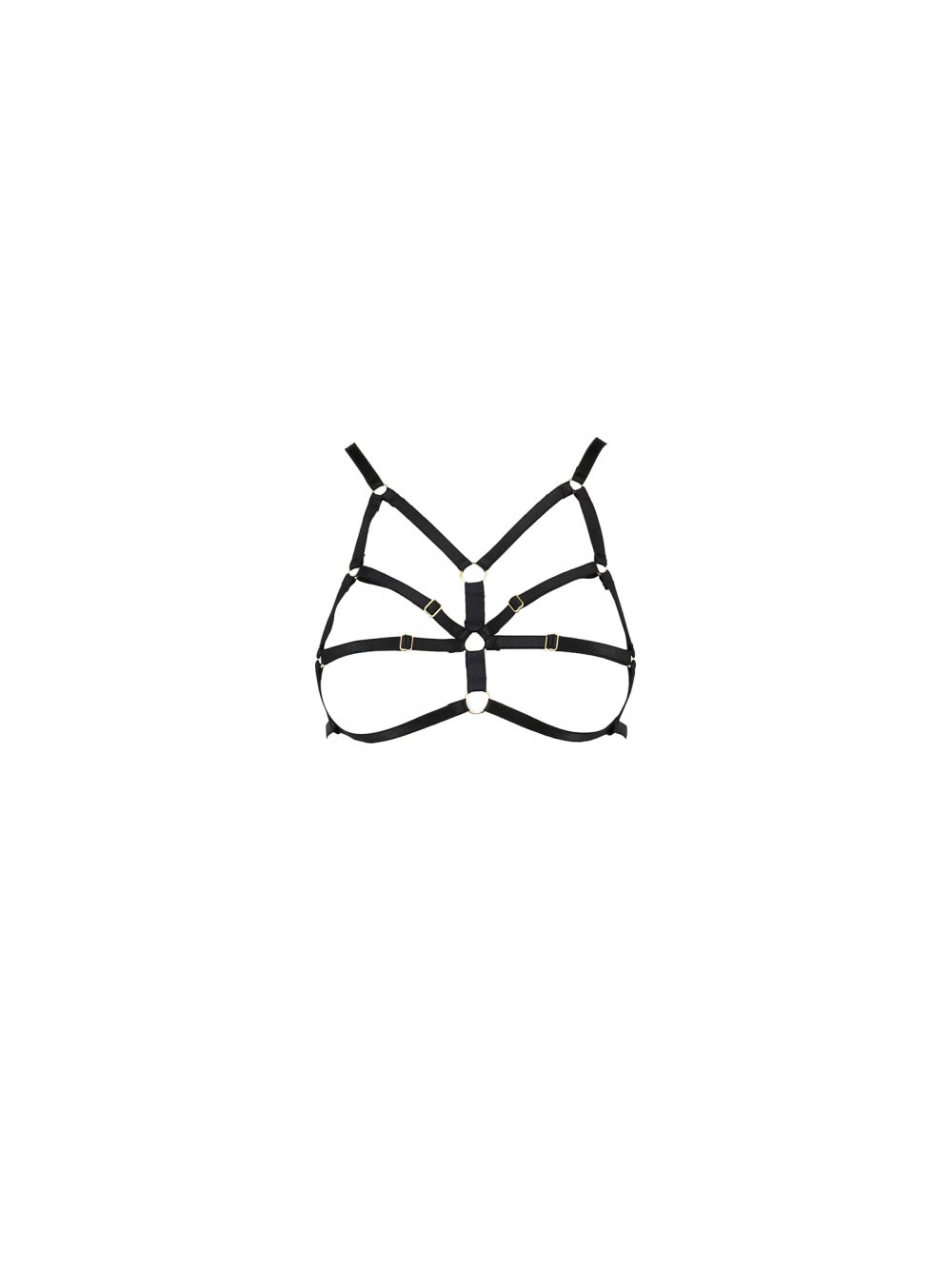 Soutien-Gorge Ouvert Armanda Noir Devil Collection