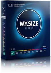 Préservatifs 45 mm 3 unités