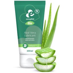 - Lubrifiant à base d'eau, bio et naturel à l'aloe vera - 100 ml