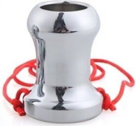 Plug Tunnel en métal Butt Open S 5 x 3.5cm