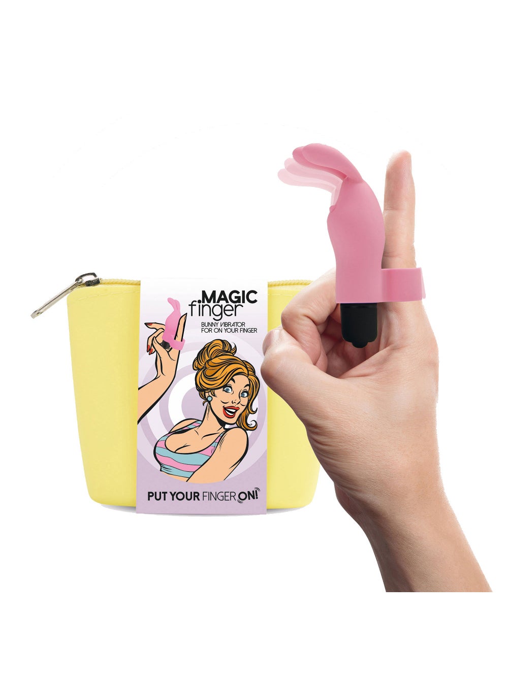 Doigt Vibrant Rabbit Magic Finger