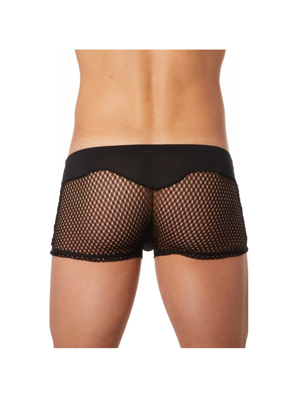 Boxer Bimatière LM21 Résille Noir