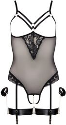Body ouvert bdsm Noir