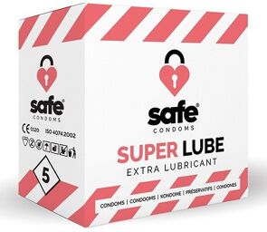 Préservatifs Extra Lubrifiés (5 pièces)