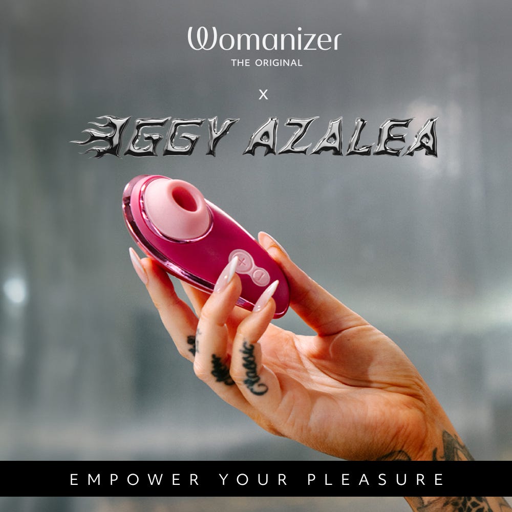 Stimulateur Clitoridien Womanizer Liberty 2 x IGGY AZALEA