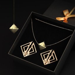 - Pinces à Tétons Réglables avec Pendentif Lourd - or