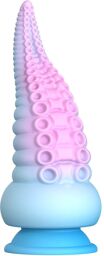 Gode ventouse tentacule Kraken 18 cm rose et bleu - WS-NV033