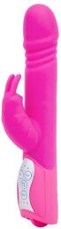 Vibromasseur Rabbit Va-et-Vient Thrust Me Rabbit Rose
