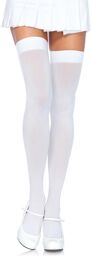Bas Classiques Opaques Blanc