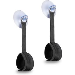 Paire de Menottes Ajustables Ventouses Velvet