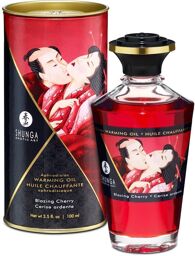 Huile chauffante aphrodisiaque cerise ardente 100ml