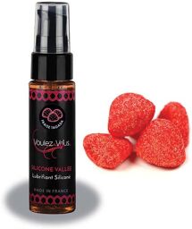 Lubrifiant Silicone Vallée Fraise Tagada 35 ml
