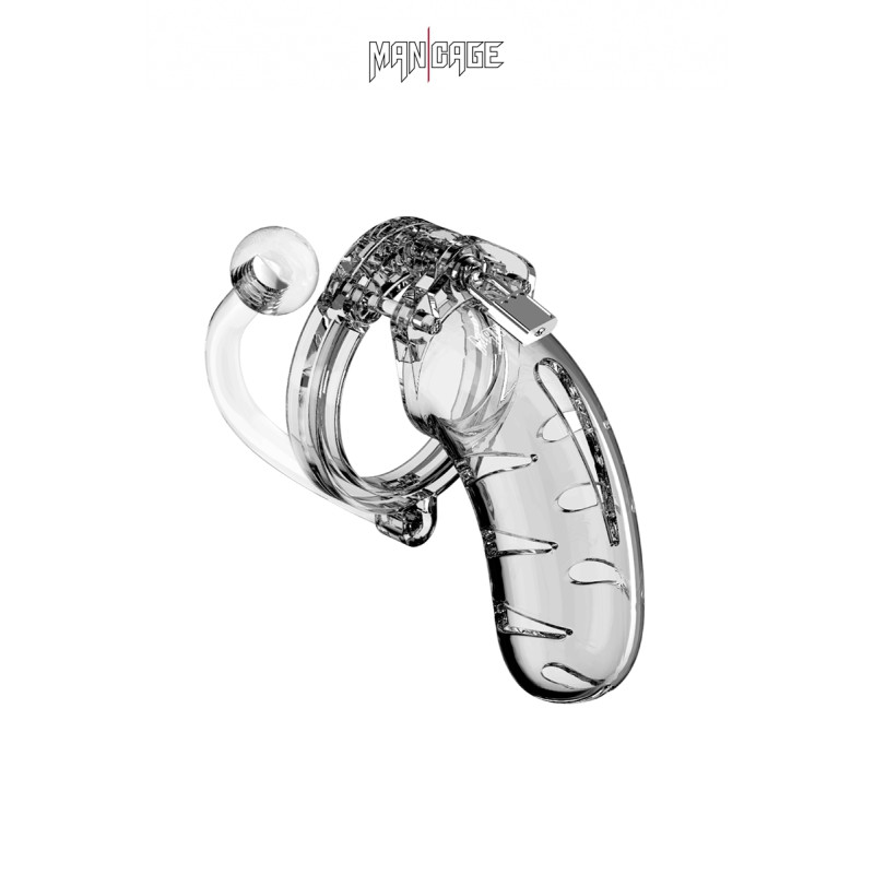 Cage de chasteté 11,5cm avec plug - 11