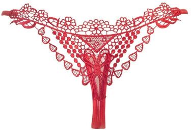 Culotte Tanga - Talle unique - Rouge