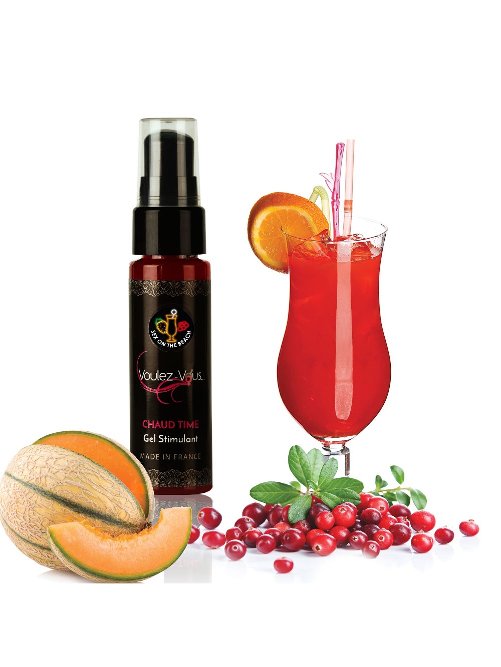 Gel stimulant chauffant Chaud Time sex on the beach 35 ml