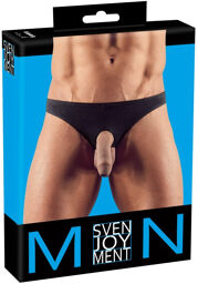 String avec ouverture Ø 2,5 et 3,5 cm Noir