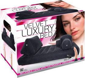 Lit gonflable avec vibromasseur et fonction de va-et-vient