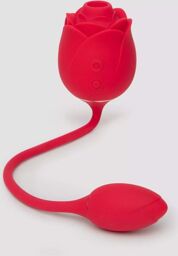 Stimulateur clitoridien 2-en-1 Rose Glow Rose