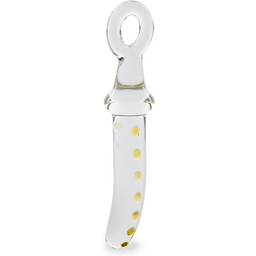 Gode godemichet en verre Olympe gode vaginal ou anal homme ou femme - Jaune