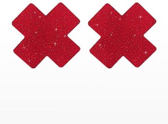 Caches mamelons Nipple X Covers rouge