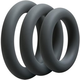 - OptiMALE 3 C-Ring Set Épais - Gris