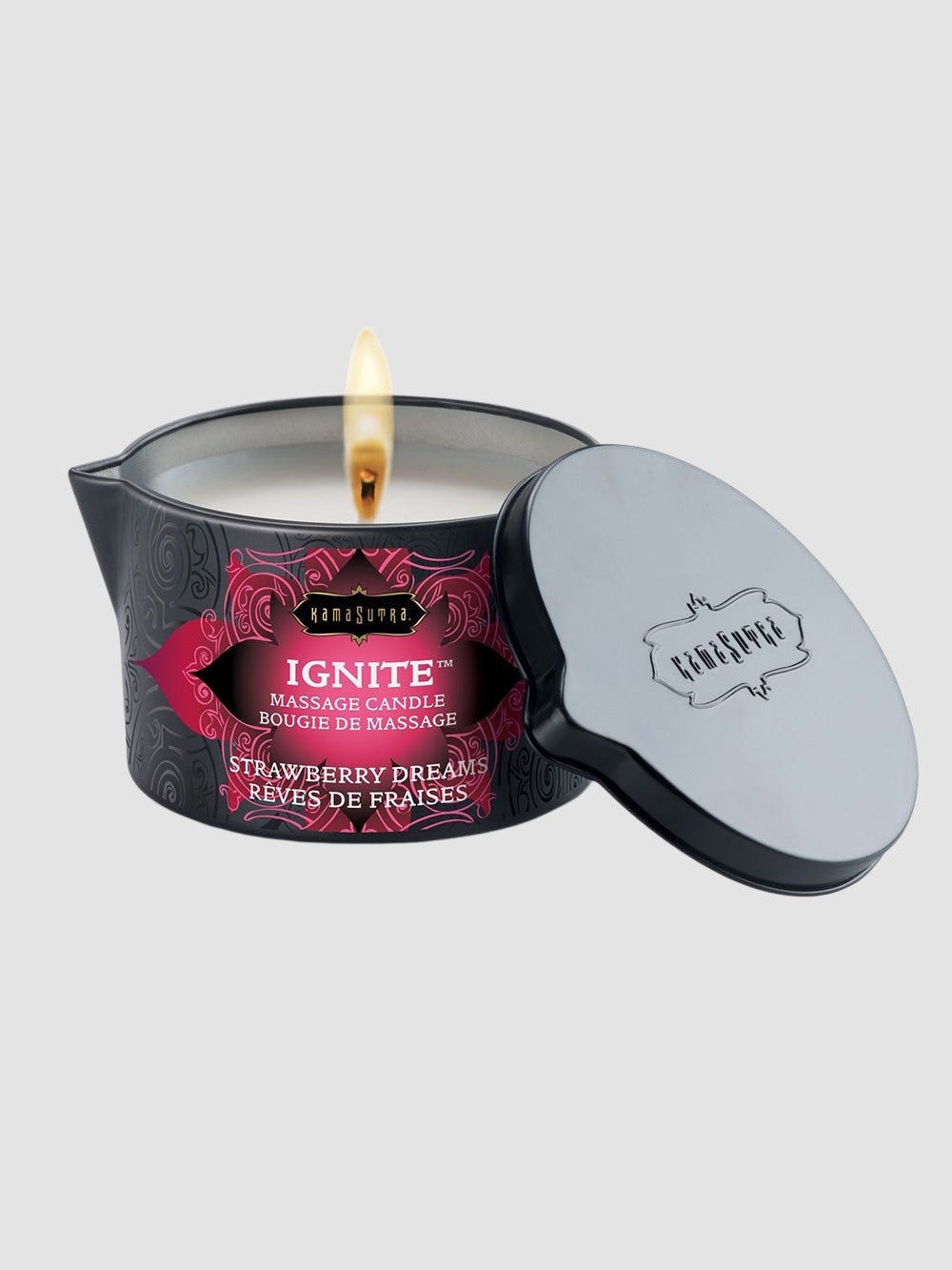 Bougie de massage Ignite rêves de fraises 170 g