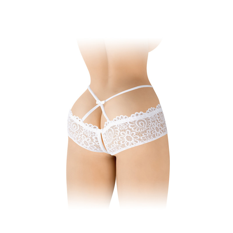 Culotte ouverte blanche Celia