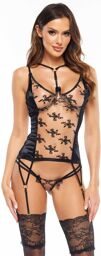 Gianna Corset - Noir Noir