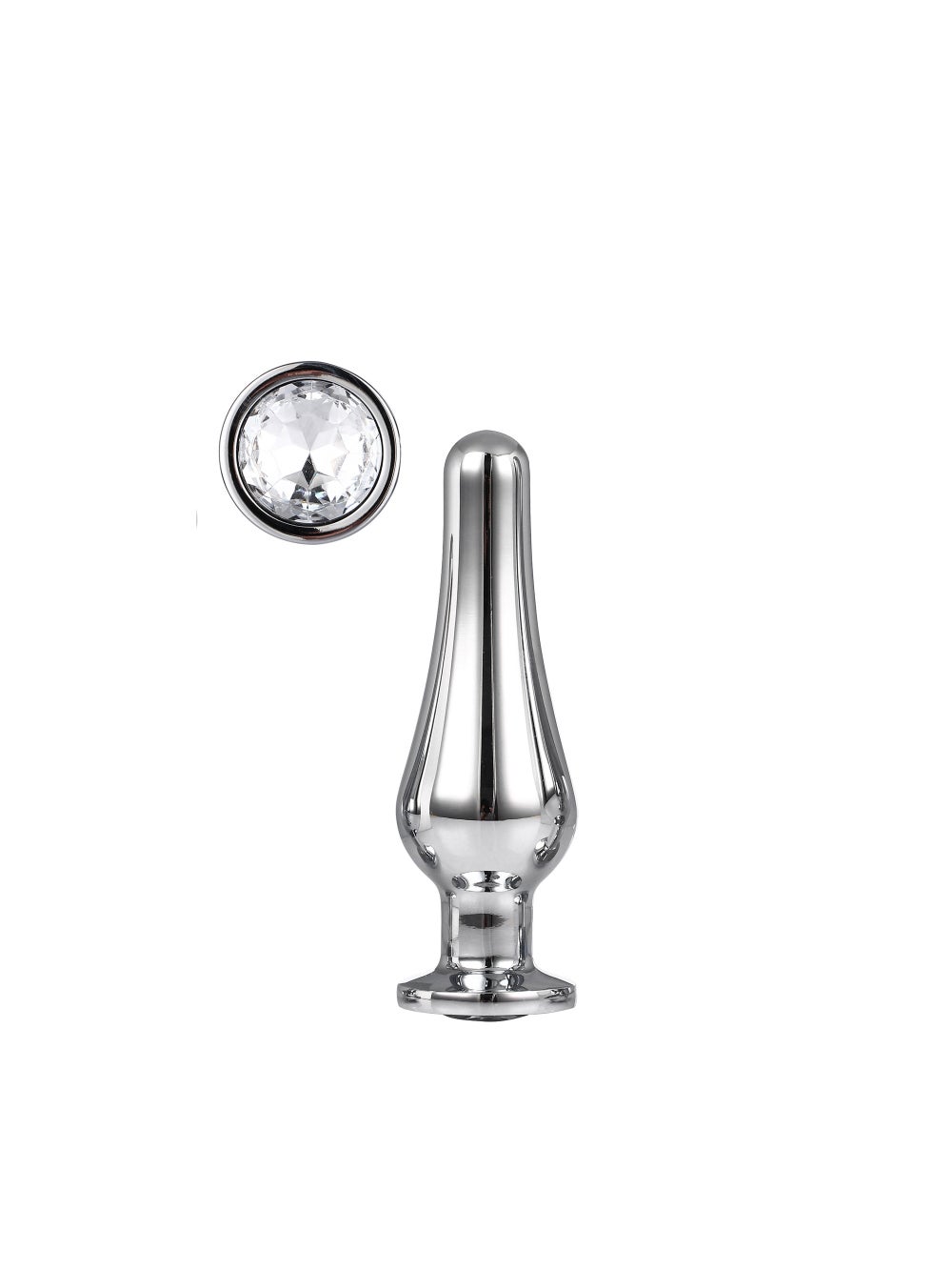 Plug Anal Bijou Silver Pleasure M