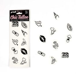 Candy collection - Tatouages temporaires pack de 10