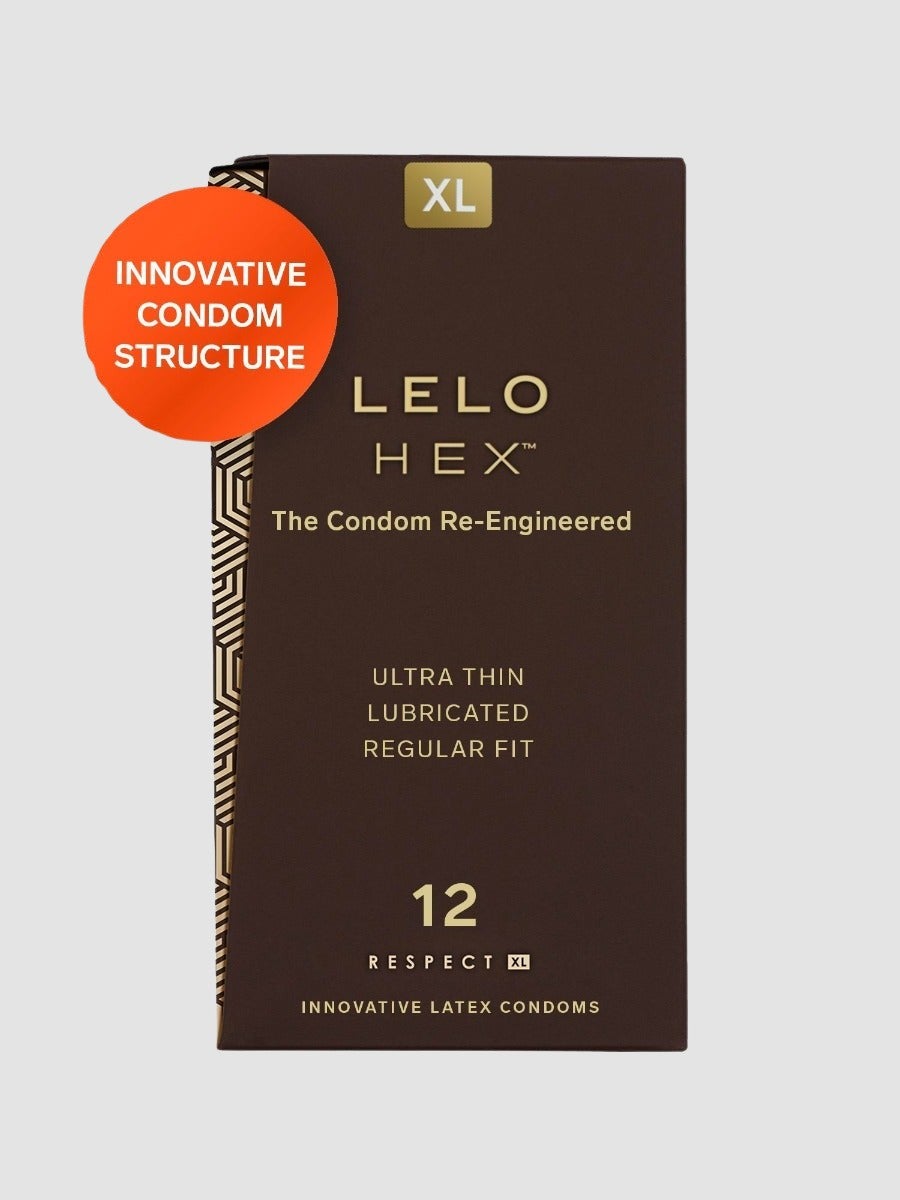 Préservatifs LELO Hex Respect XL boîte de 12