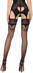 Bas autofixants Fantasy Hold Ups (20 deniers) - noir