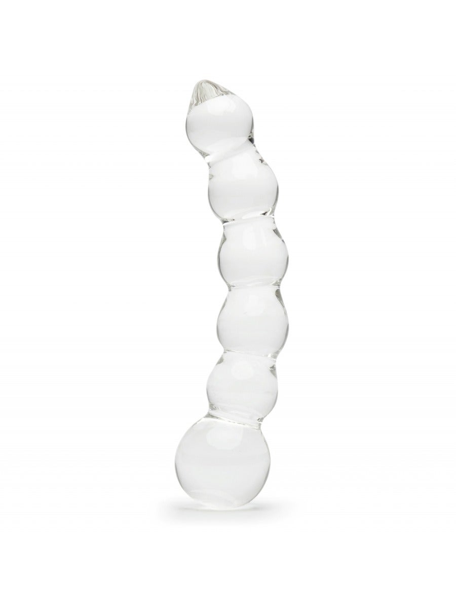 Dildo en verre 17,8 cm Sensual Glass