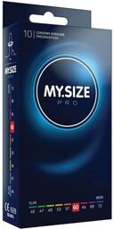 60mm Préservatifs Boîte de 10 Transparent