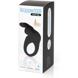 – Cockring Lapin – Noir