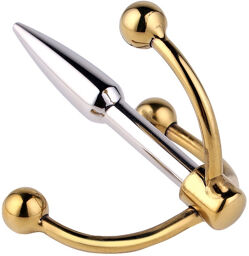 Plug d'urètre Tri Balls 4.5cm - Diamètre 8mm