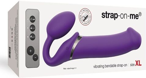 Strap on 3 moteurs Violet XL