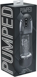 SonicPull - Suction and Vibration Masturbator Pump - Multimedia Enhanced - Gun Metal