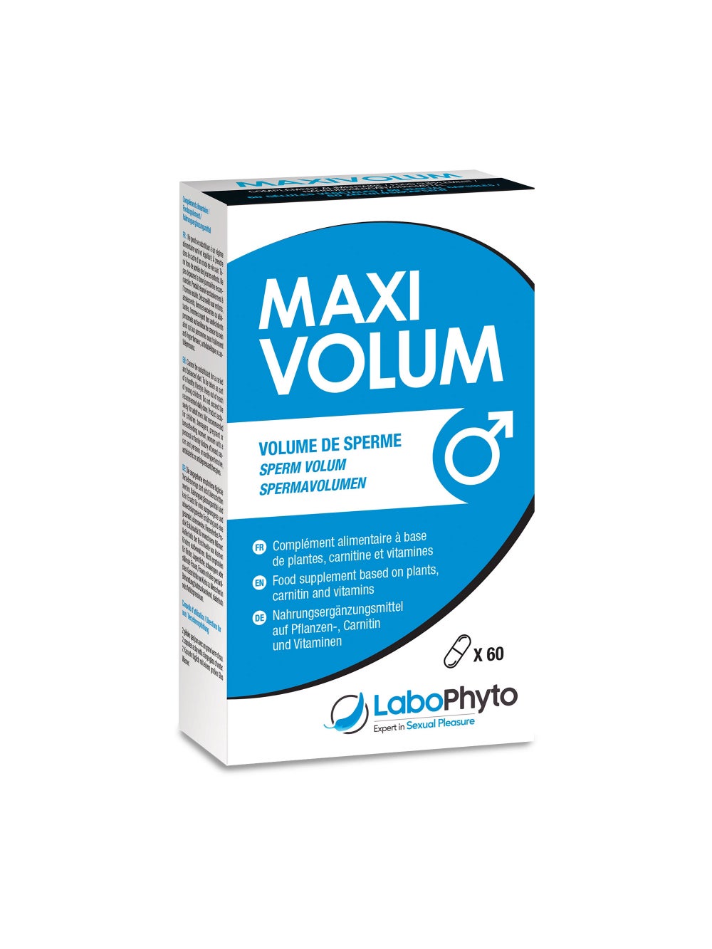 Développeur de volume de sperme MaxiVolum 60 gélules