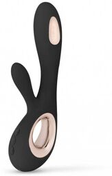 Vibromasseur Rabbit Soraya Wave Noir
