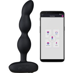 Ridge Perles Anales Rotatives et Vibrantes 17 cm