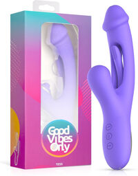 Vibromasseur Rabbit avec stimulateur de point G et clitoridien