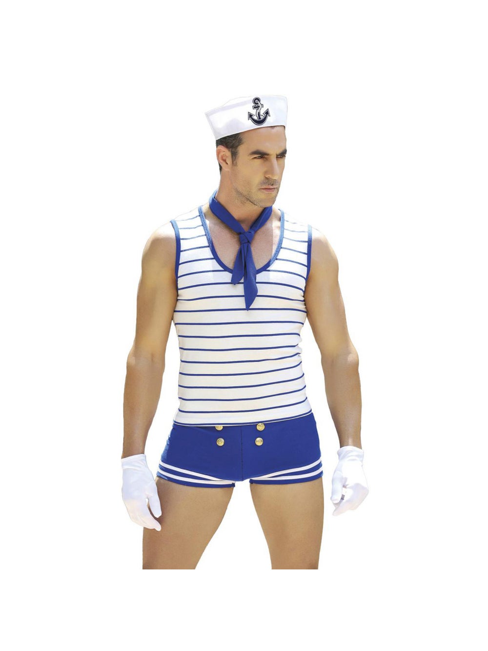 Costume 5 Pièces Marin Blanc & Bleu