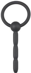 Plug pénis en silicone ronde et cannelée