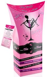 Boîte cadeau sexy fille sextoys jeu creme de plaisir gadget