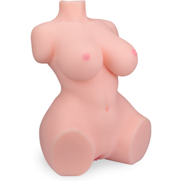 Poupée sexuelle buste masturbateur 5,0kg vagin anus Judith