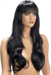 diane longue perruque brune
