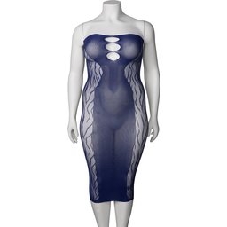 Edda Robe Tube Midi Indigo