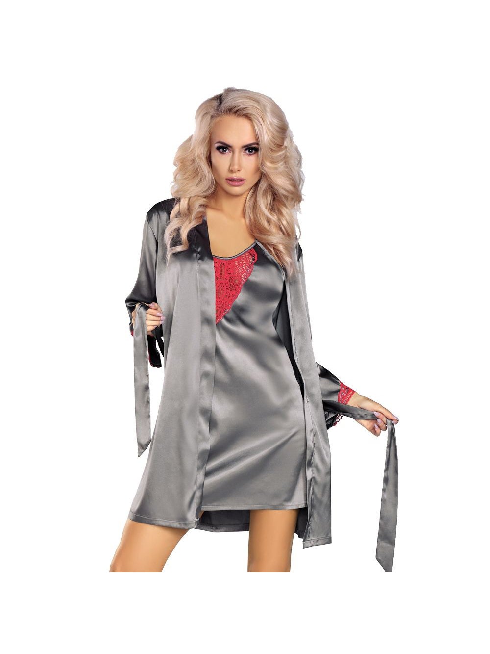 Ensemble 2 Pièces Platinum-Red